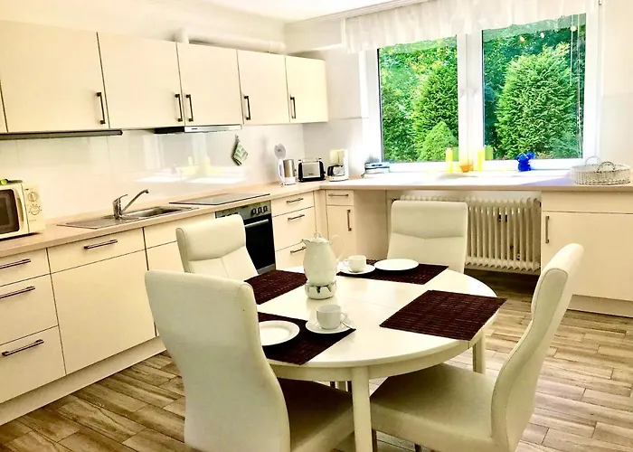 Im Gruenen Mit Terrasse Und Garten - Gratis Therme 巴德贝芬森