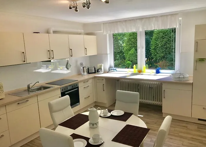 公寓 Im Gruenen Mit Terrasse Und Garten - Gratis Therme 巴德贝芬森